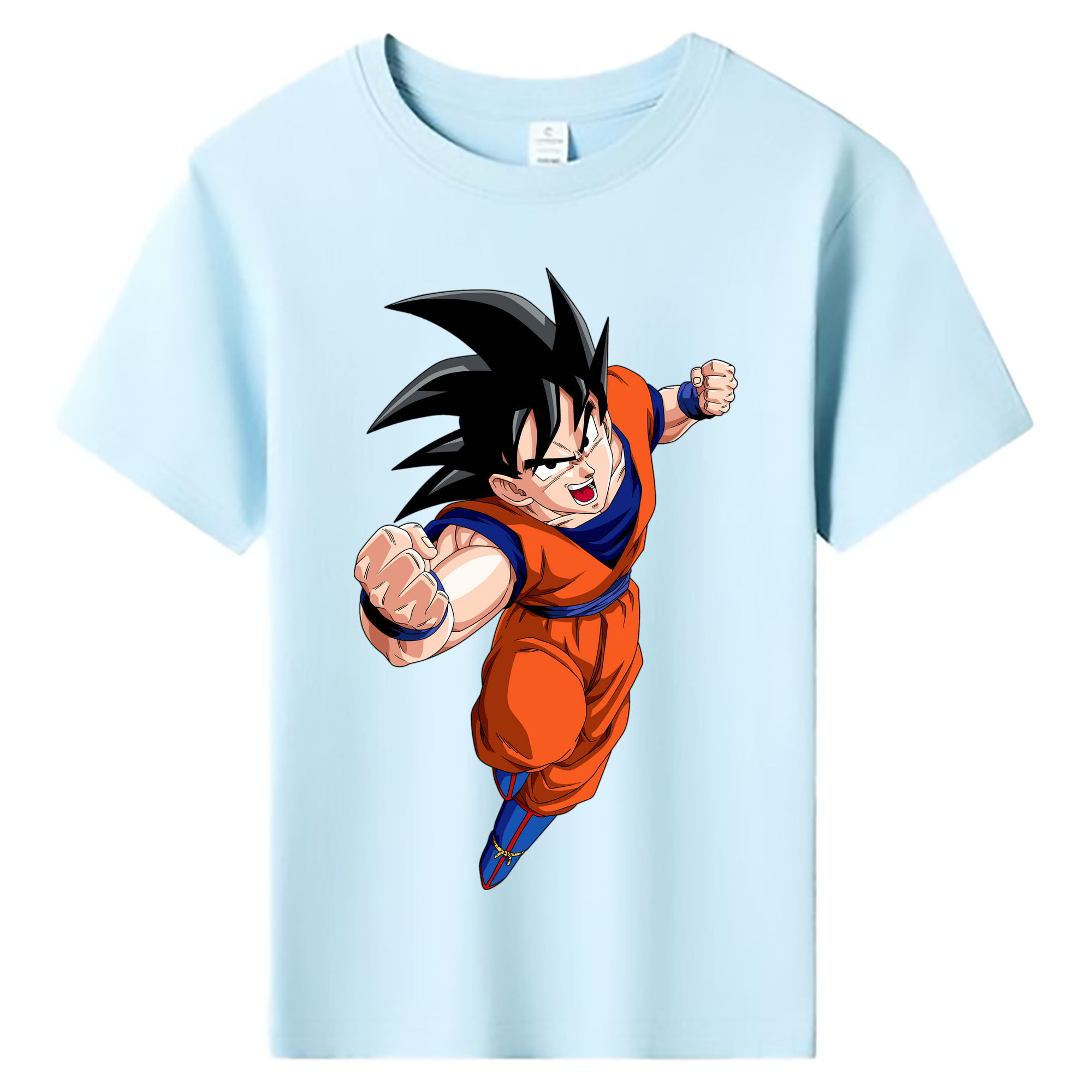 （画像用） ドラゴンボール 孫悟空（そん ごくう）Son Goku カカロット DRAGON BALL Kakarotto 綿100％キッズTシャツ（フロントプリント）